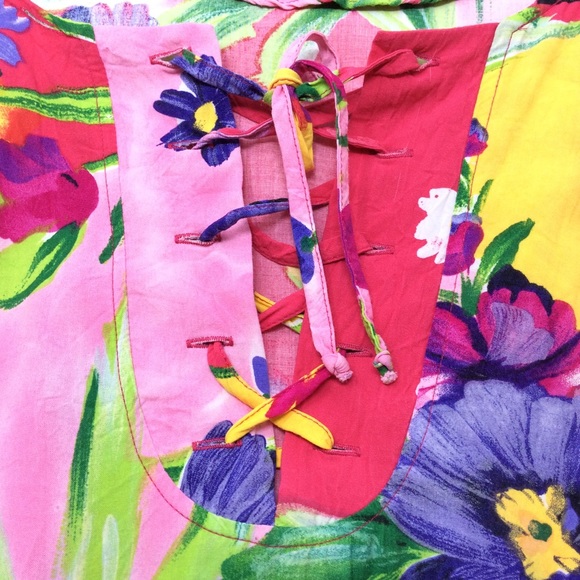 VTG JAMS WORLD 'Hank Hanky' Lace Up Dress - Picture 4 of 8